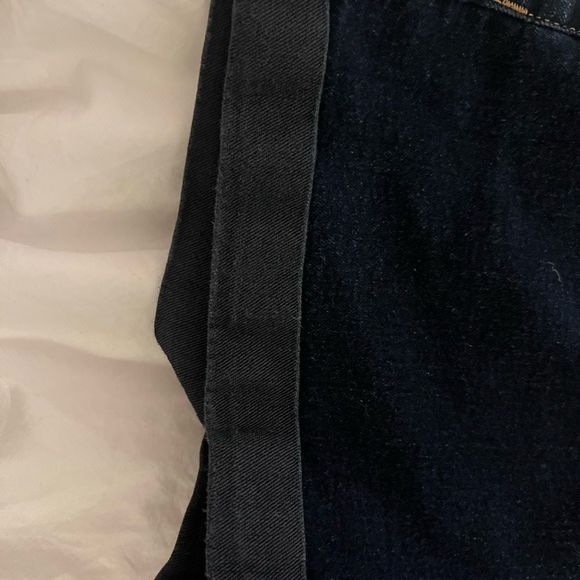 Dark Wash High Rise Denim Shorts - Picture 4 of 5